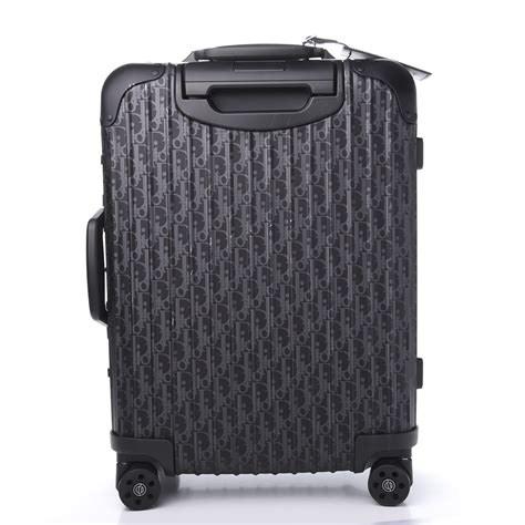 dior rimowa luggage.